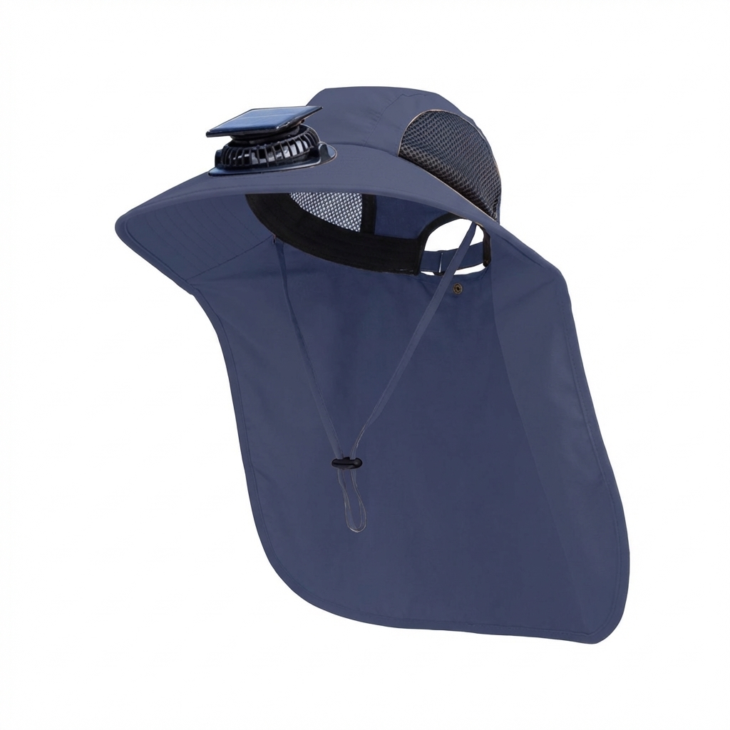 Topi Kipas Tenaga Surya dengan - Renewable Energy Fan ulasan dan harga