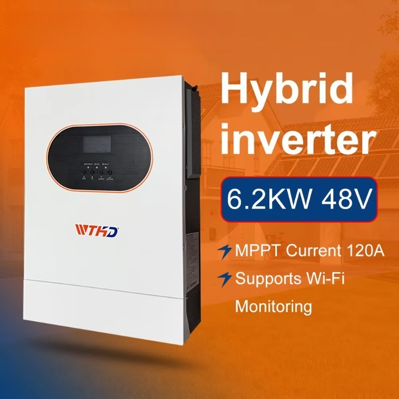 6.2KW Inverter Surya Hibrida F - Pure Sine Wave Inverter ulasan dan harga
