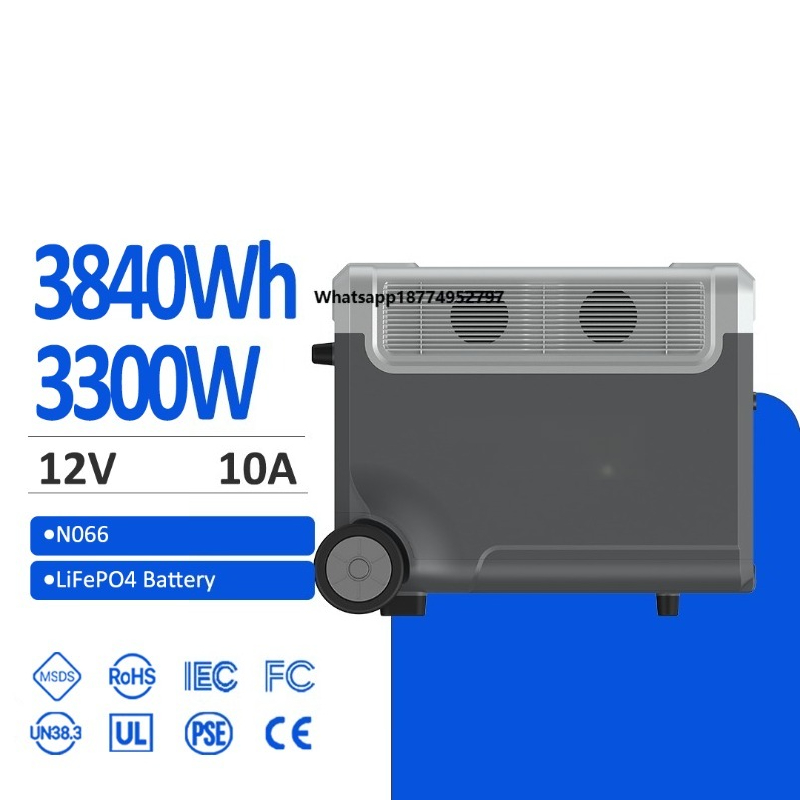SAMAS 3840wh3300W Stasiun Ener - Pure Sine Wave Inverter ulasan dan harga
