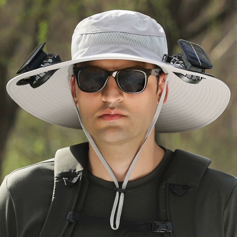 Topi Kipas USB Tenaga Surya 20 - Renewable Energy Fan ulasan dan harga