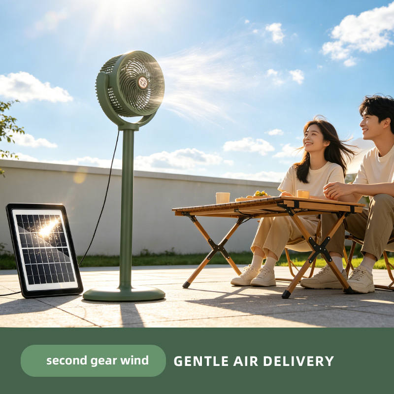 Kipas Lantai Sirkulasi Turbin  - Renewable Energy Fan ulasan dan harga